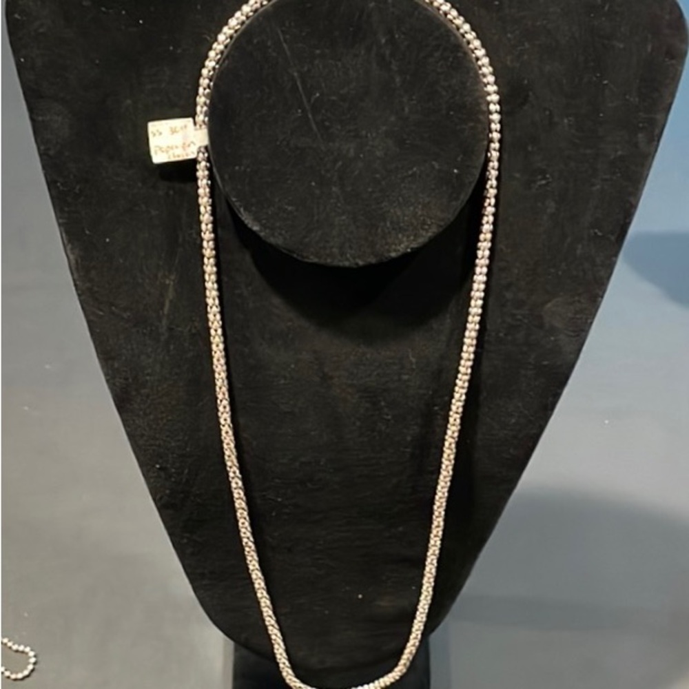 Elegant Silver Necklace